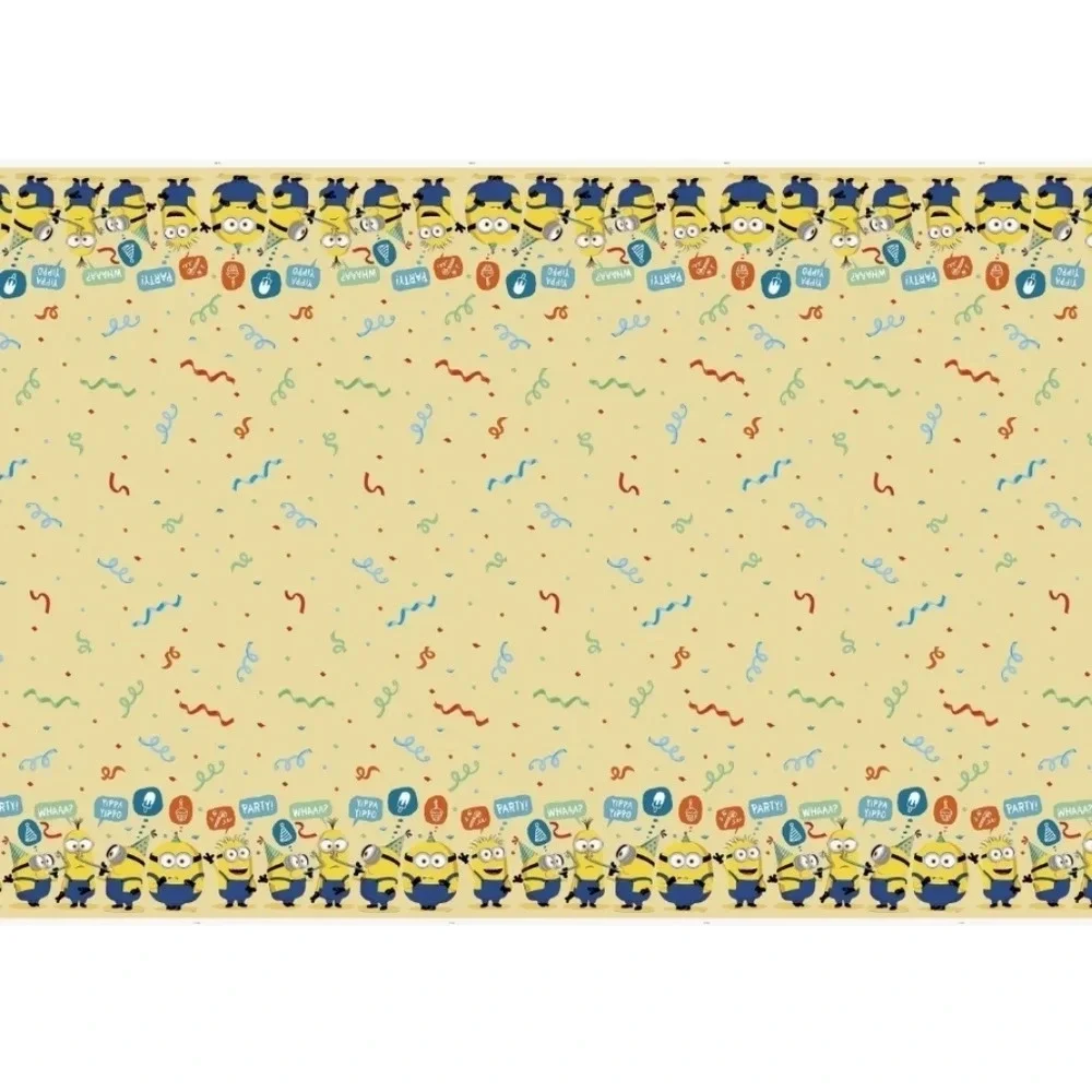 Despicable Me Minions The Rise of Gru Plastic Tablecover Party Decorations